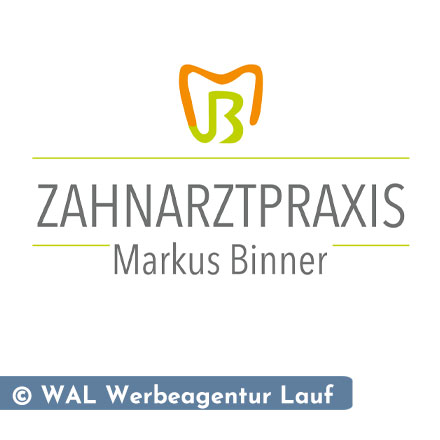 WAL-Werbeagentur-Lauf-Logo-Zahnarztpraxis-Binner-neunkirchen